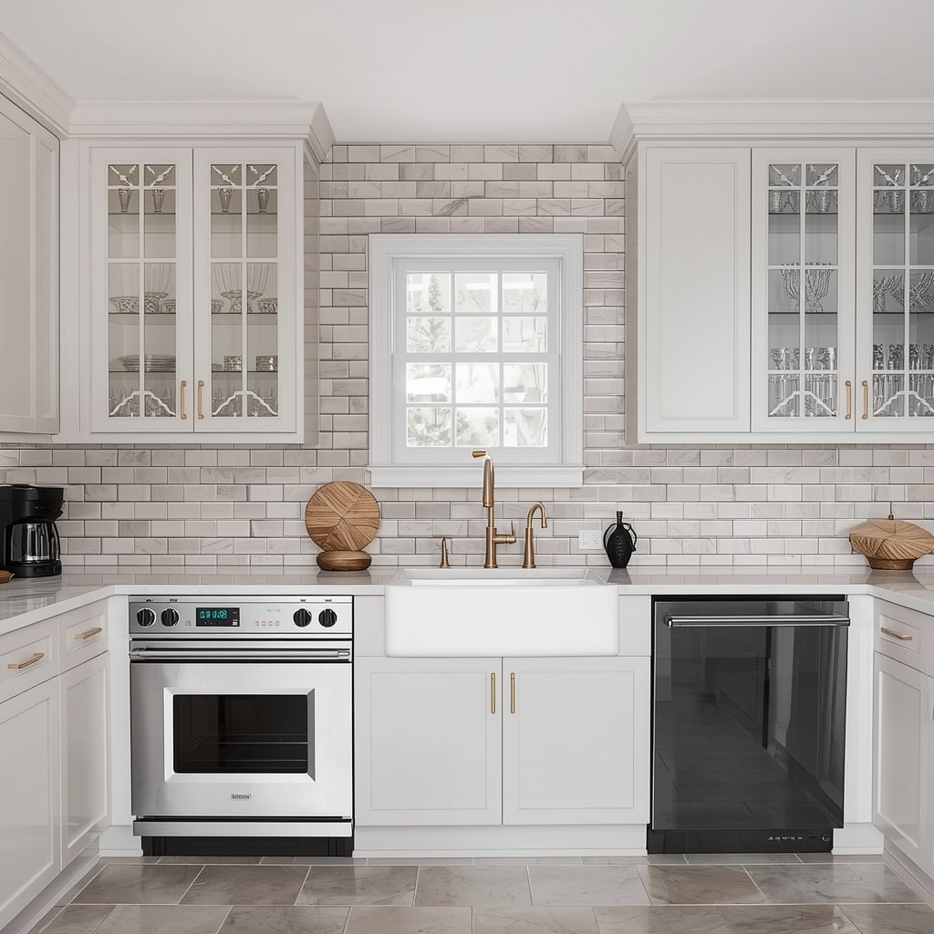 Tiled Kitchen Wall Ideas Beyond the Backsplash