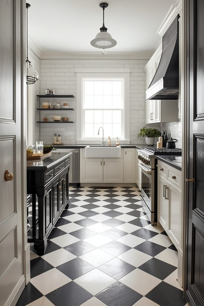 Two-Tone Cabinets for Visual Flow