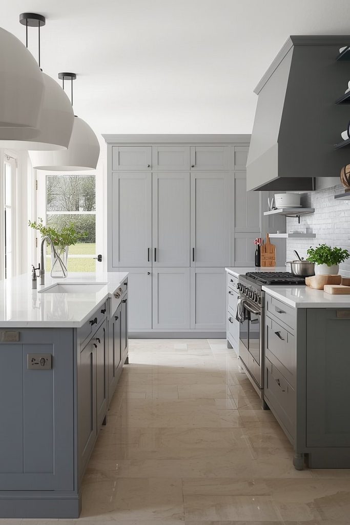 Use Cream and Blue to Optimise Space