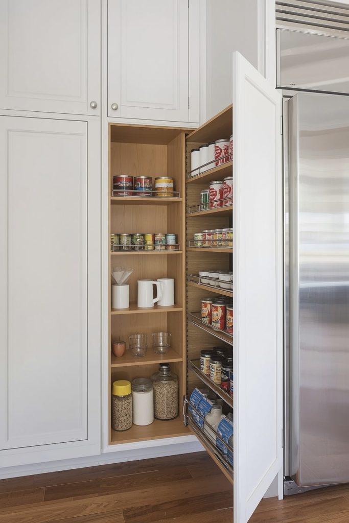 Vertical Storage Kitchen Cabinets for Maximum Space