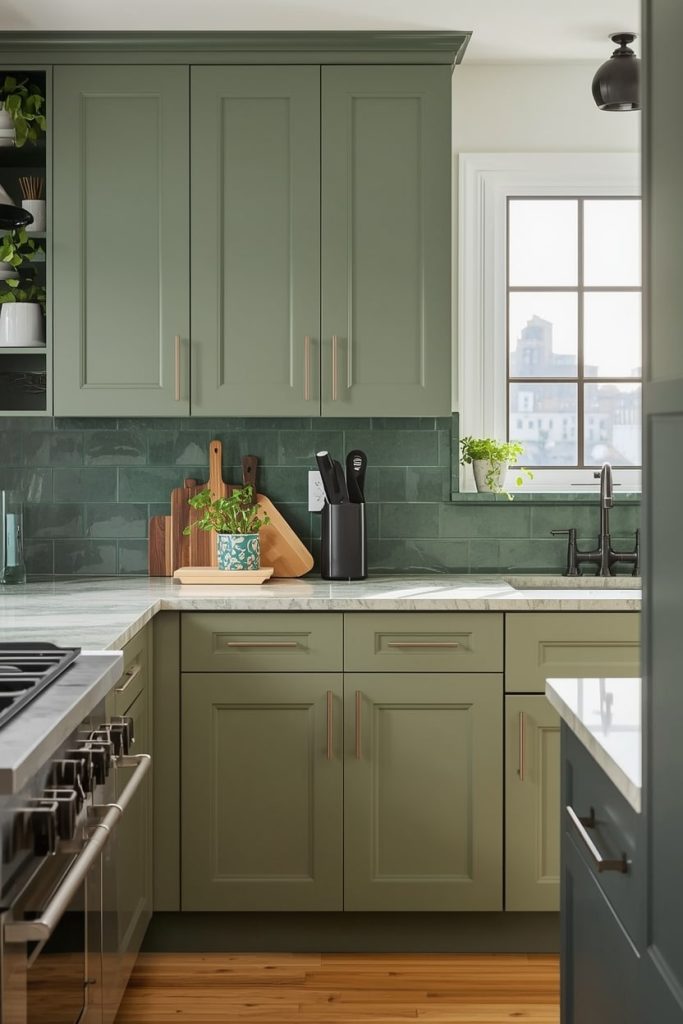 Vibrant Green Kitchen Ideas for Playful Spaces