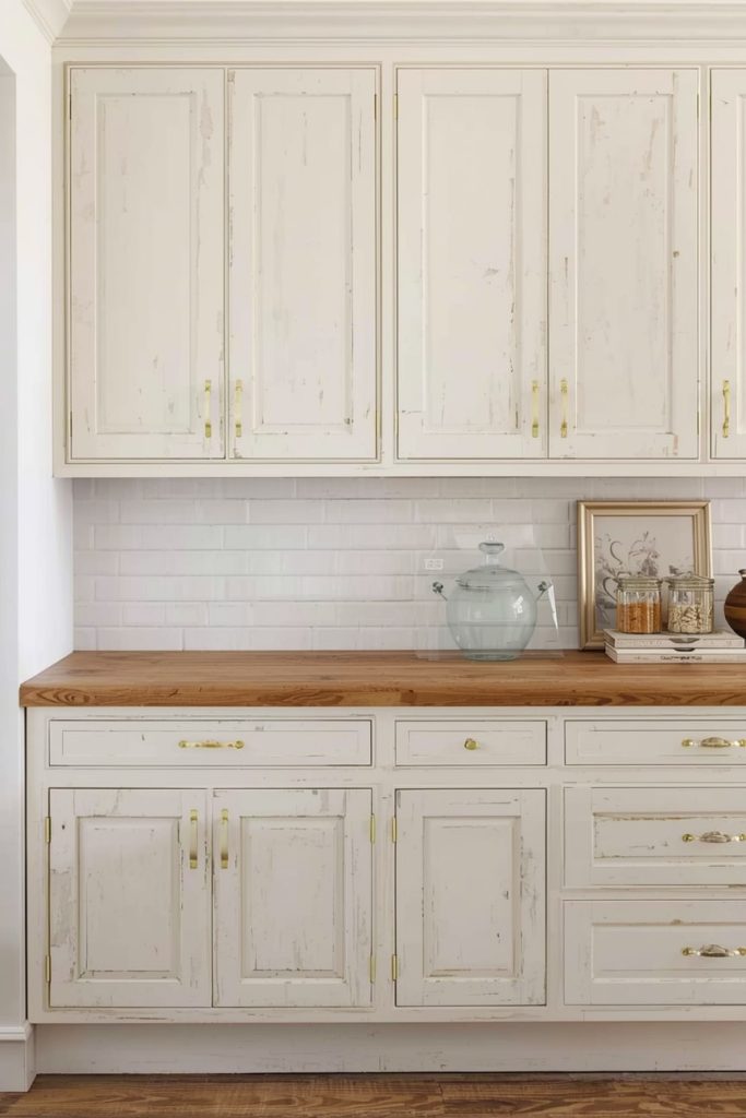 Vintage Accessories for a Lived-In French Kitchen