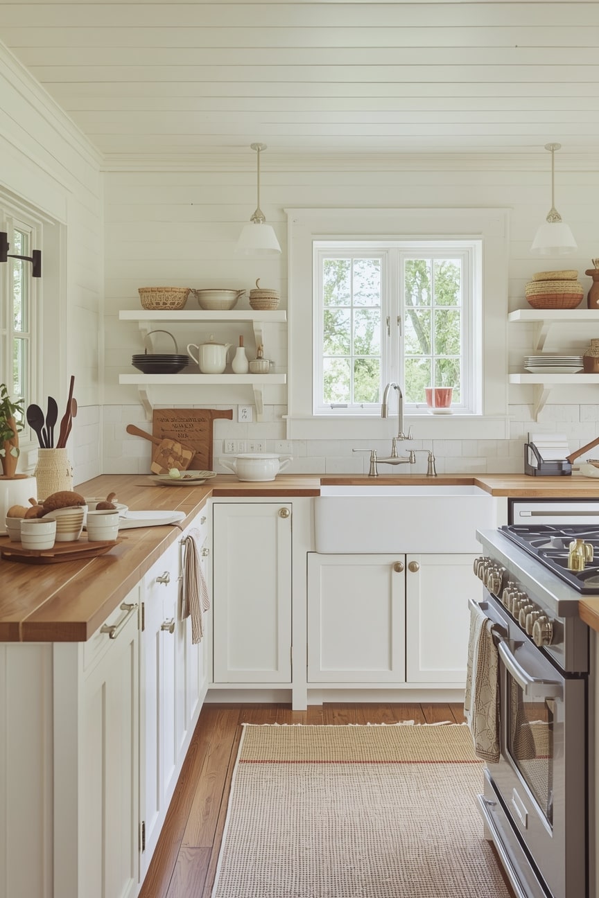 15 Country Kitchen Ideas for a Cozy, Rustic & Farmhouse-Style Home