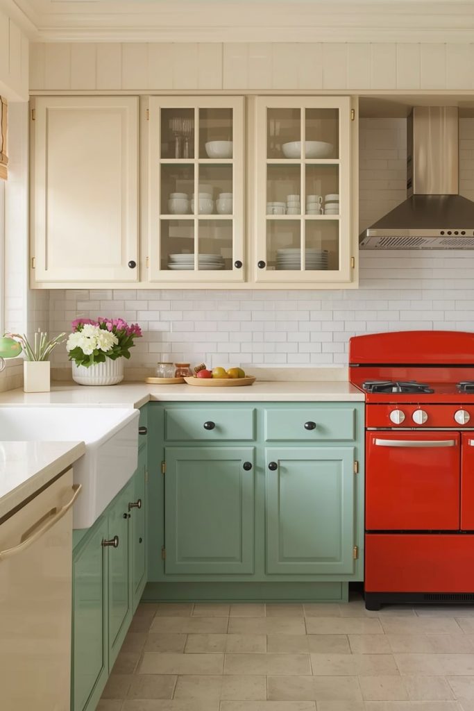  Vintage Kitchen Color Schemes to Inspire
