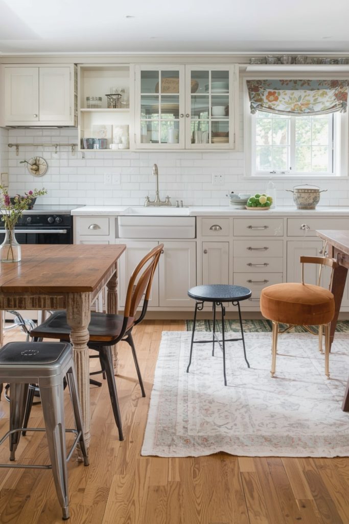 Vintage Kitchen Furniture for Functional Style