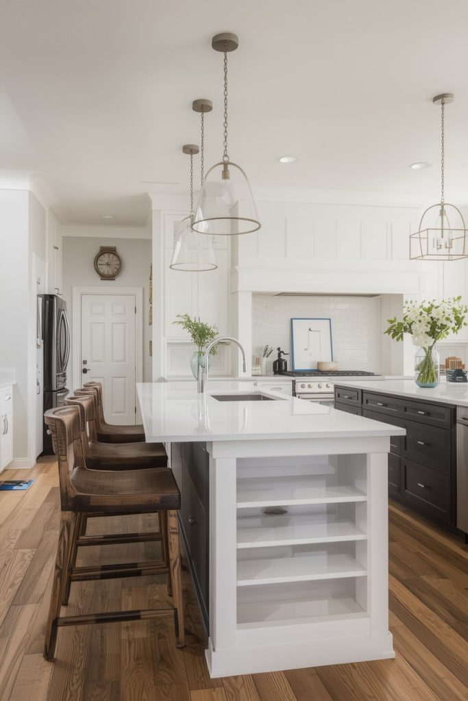 Waterfall Kitchen Island Extension for a Luxe, Modern Look