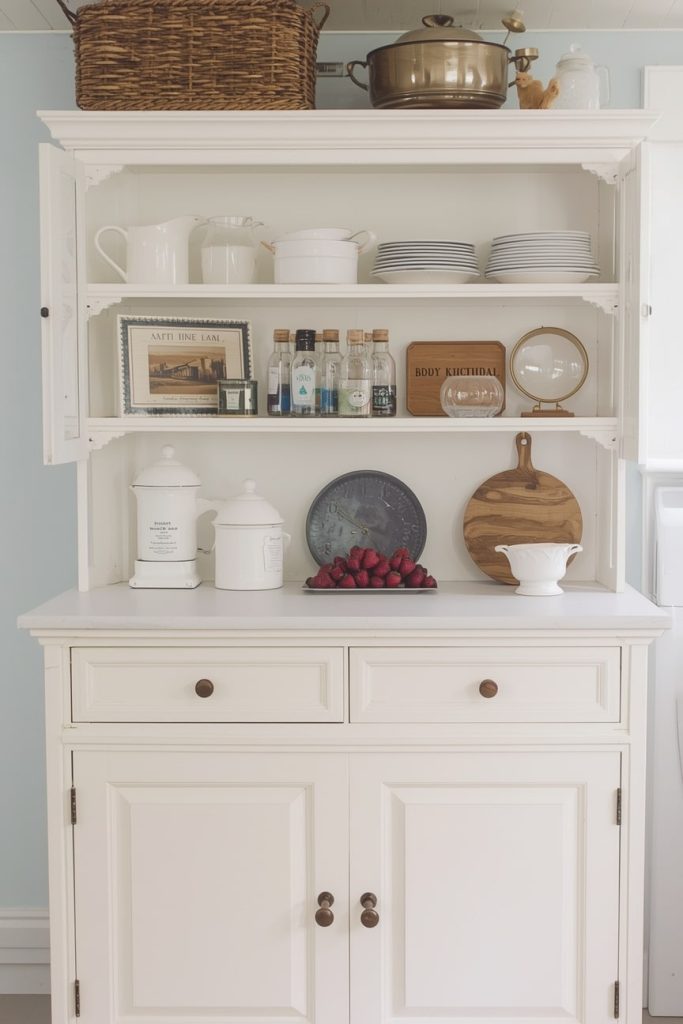 White European Cottage Kitchen for Brightness
