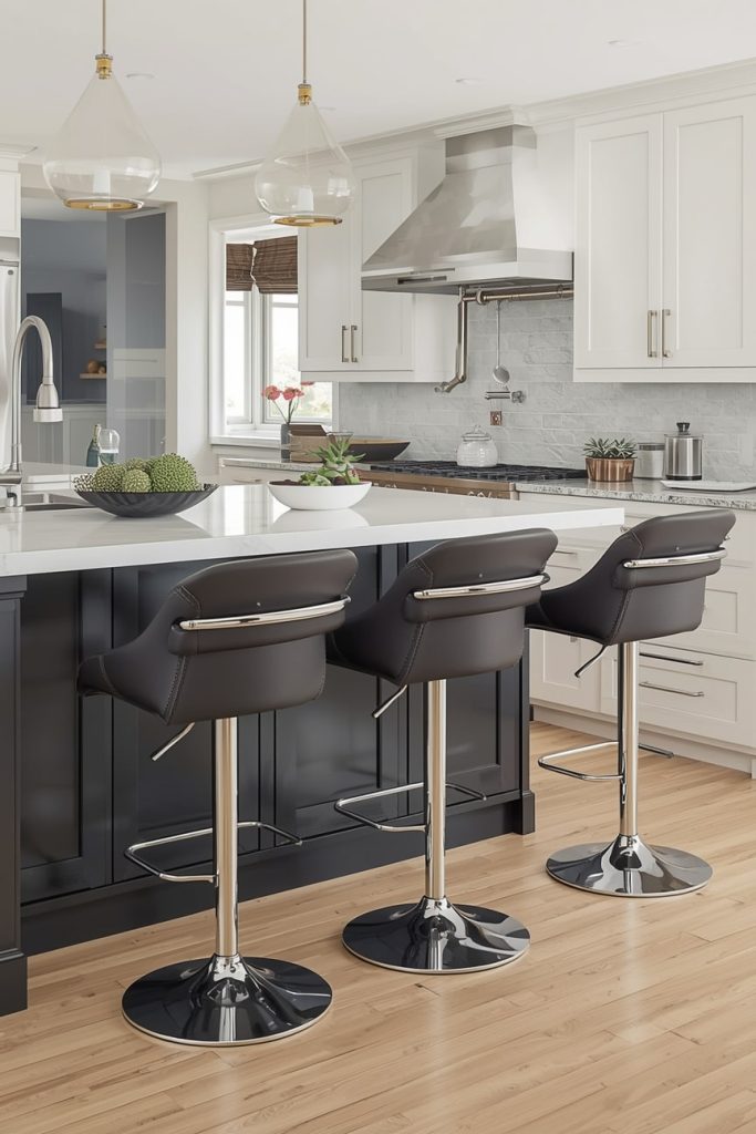 Wooden Bar Stools for Warm, Cozy, Farmhouse Charm