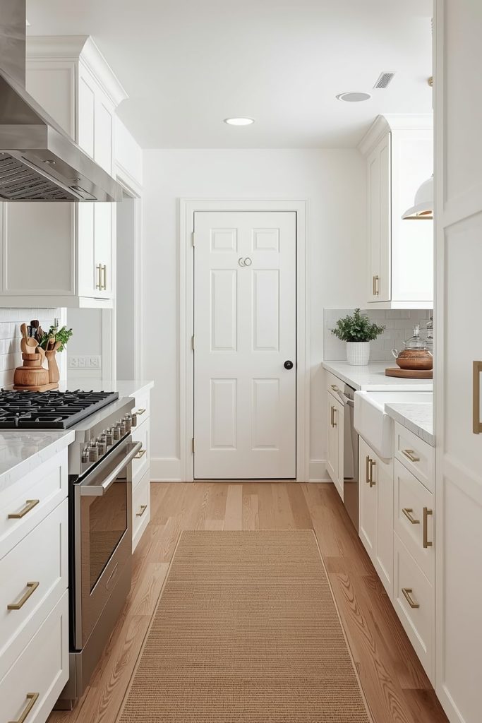 Wooden Beams and Cream Walls