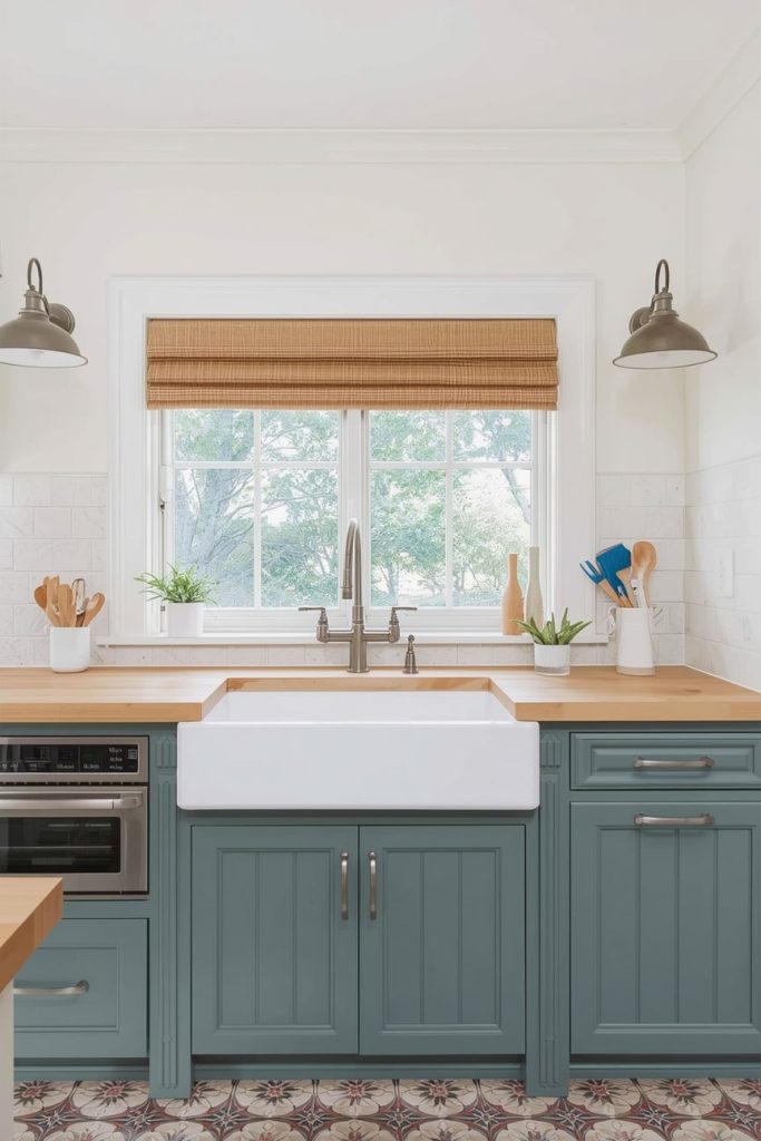 Wooden Kitchen Cabinets as a Focal Point