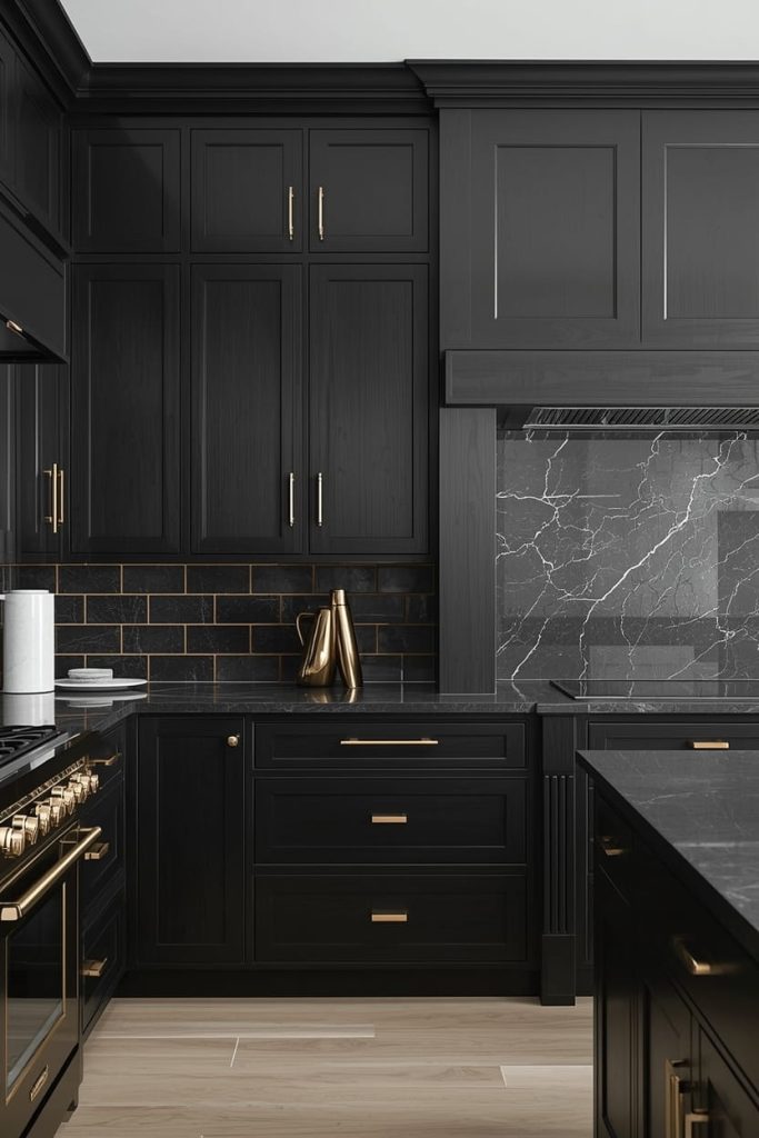  Balanced Black & Brown Palette