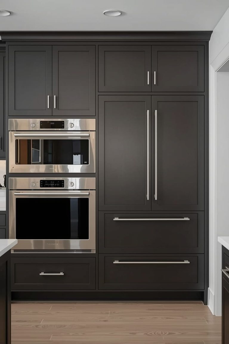Combine Two-Tone Cabinets With Staggered Heights