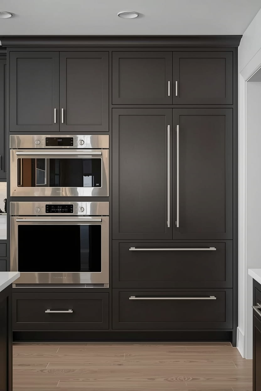 Combine Two-Tone Cabinets With Staggered Heights