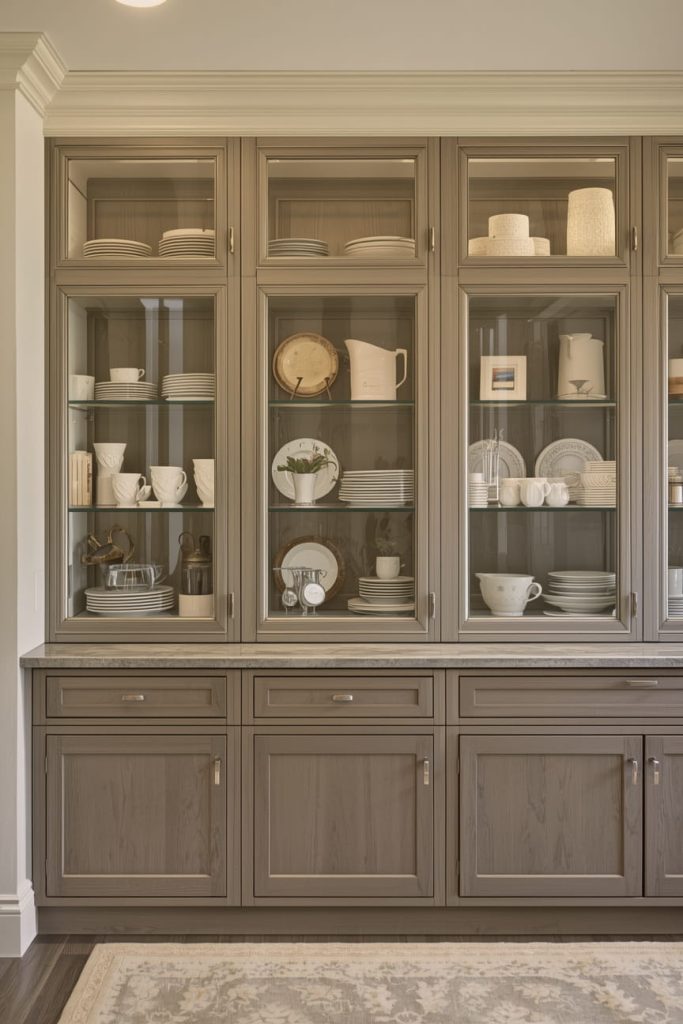 Custom Multi-Level Cabinets