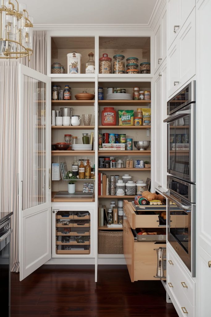 Custom Multi-Level Cabinets