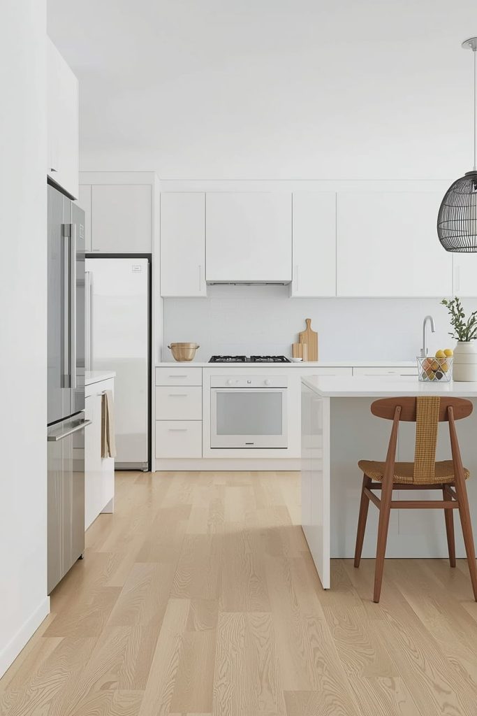 Dark Wood Kitchen Flooring for Rich, Elegant Interiors