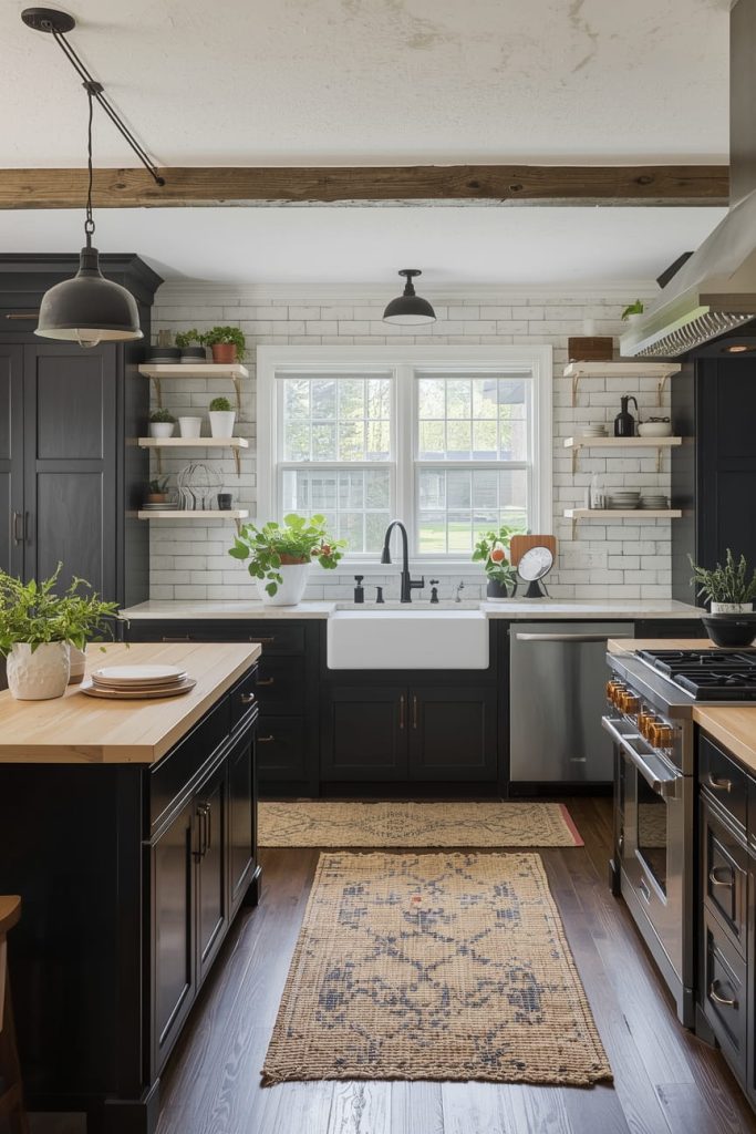 Farmhouse Black & Brown Charm