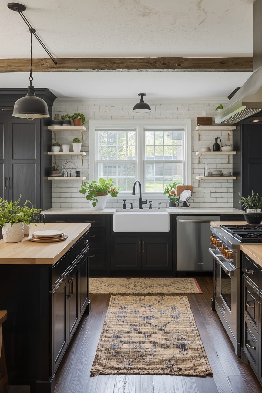 Farmhouse Black & Brown Charm