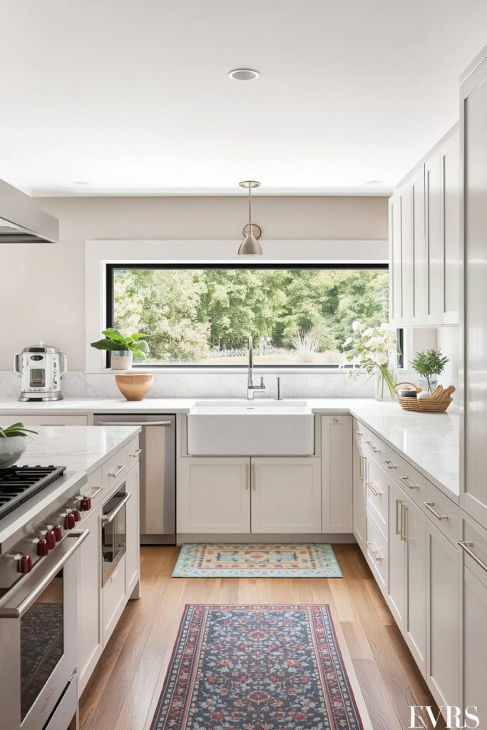 Floor-to-Ceiling Kitchen Window Ideas for Dramatic Impact