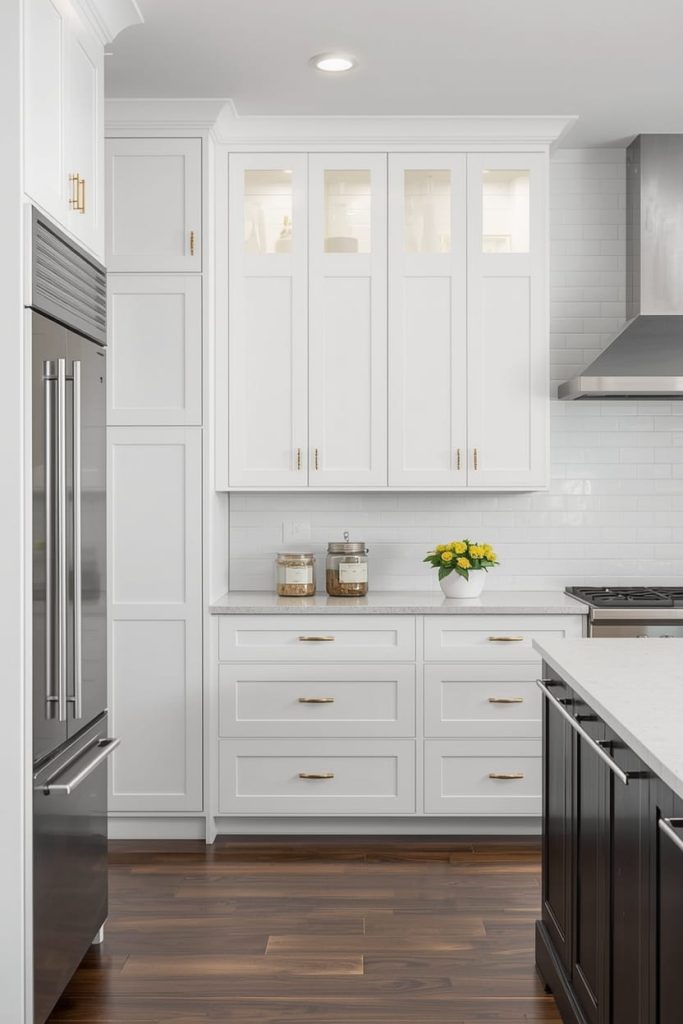 Floor-to-Ceiling Pantry Cabinets