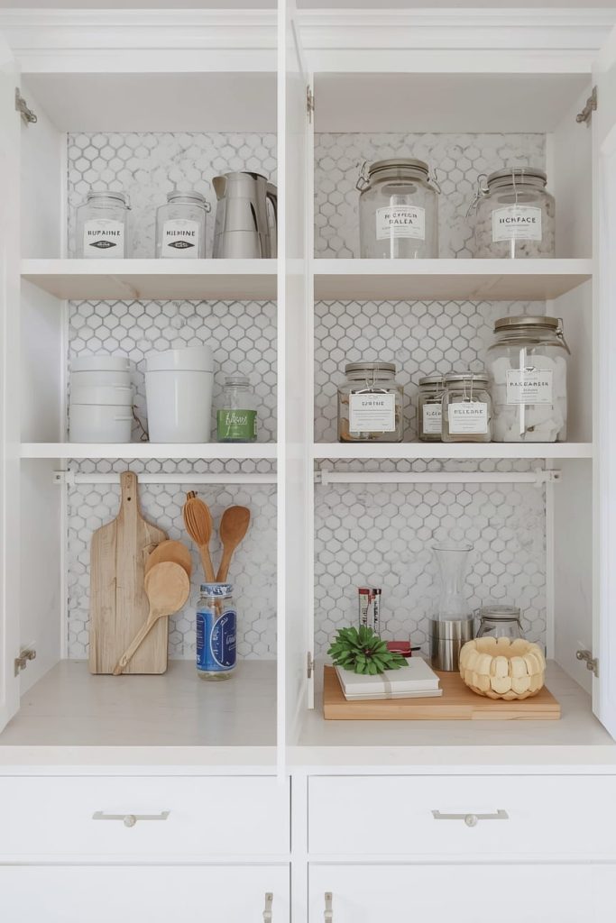 Full-Height Upper Cabinets to the Ceiling