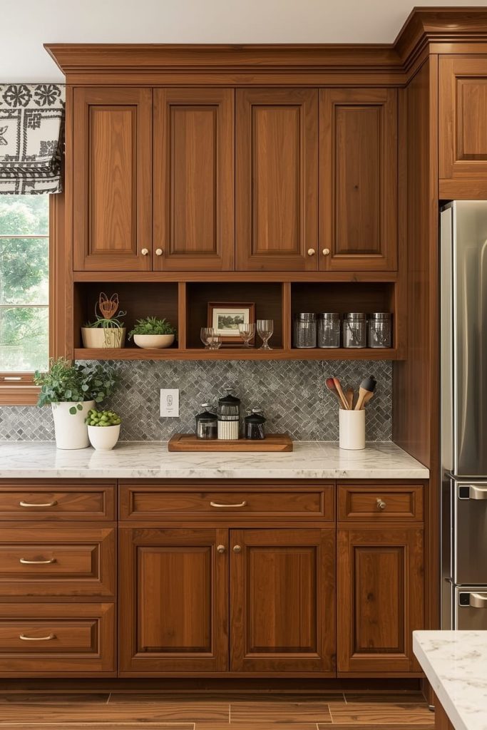 Glass-Front Cabinet Sections