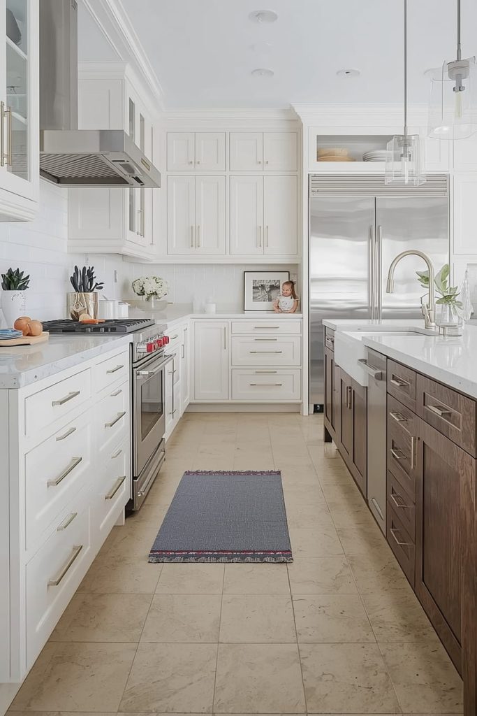  Linoleum Flooring for Small Kitchens That Need Visual Space