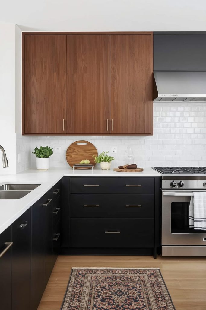 Mixed Finishes for Depth