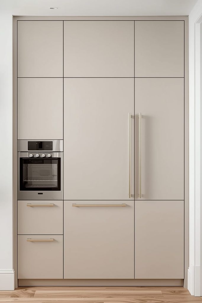 Narrow Pull-Out Kitchen Cabinet Ideas for Hidden Organization