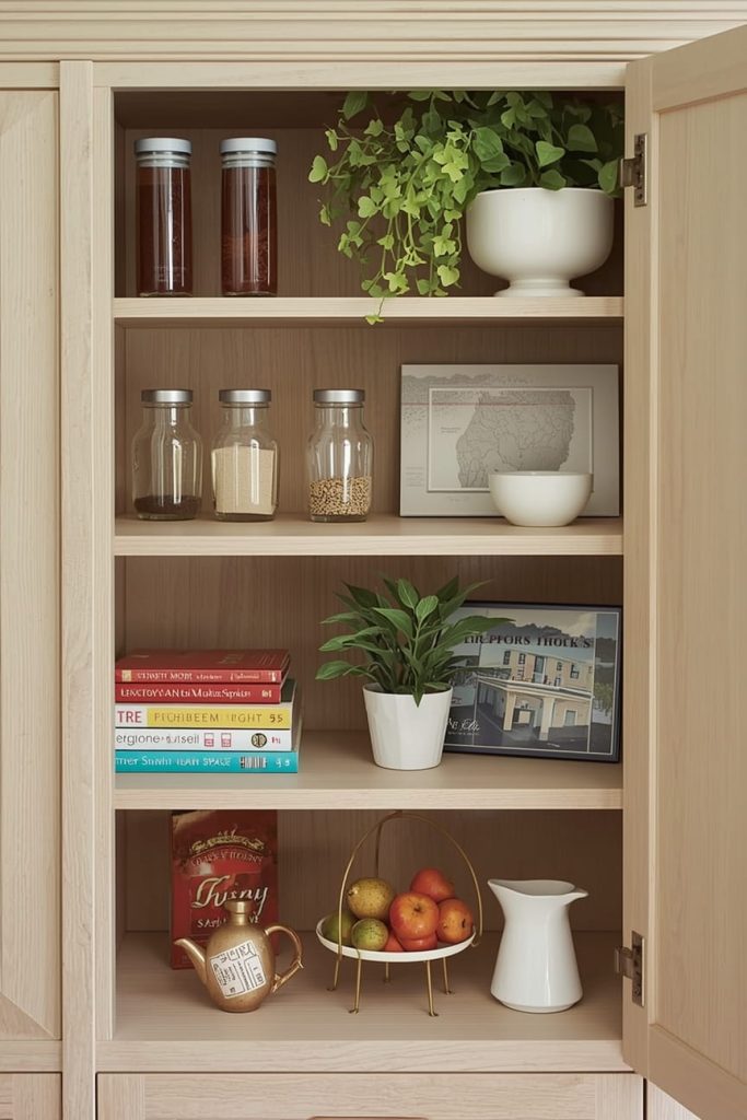 Narrow Side Shelves for Spices