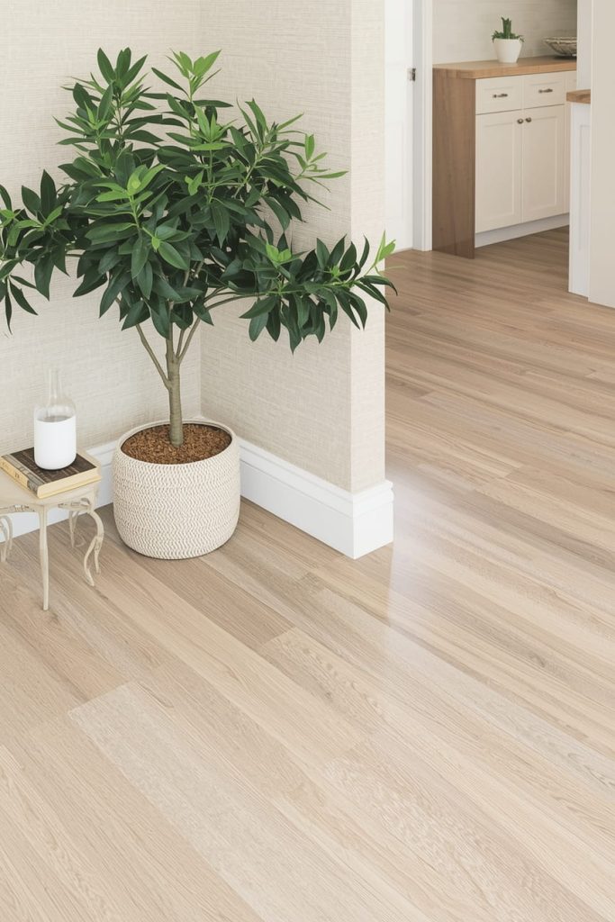 Neutral Vinyl Plank Flooring for Practical Beauty