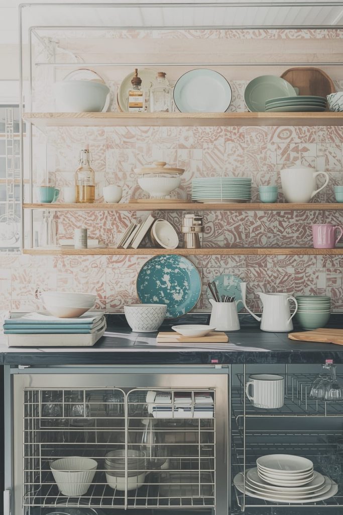 Open Kitchen Cabinets Without Doors for a Minimalist Look