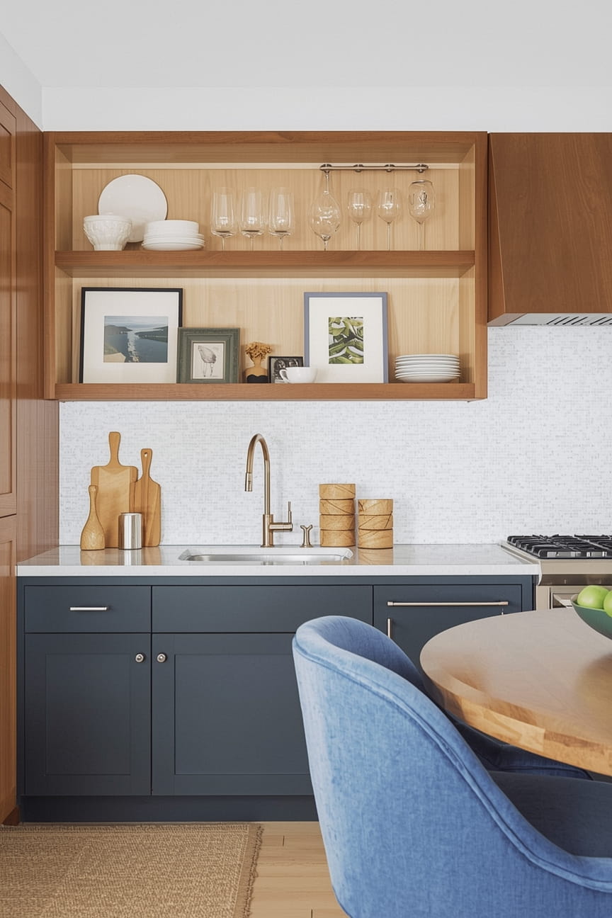 Open-Top Storage for Decorative Items