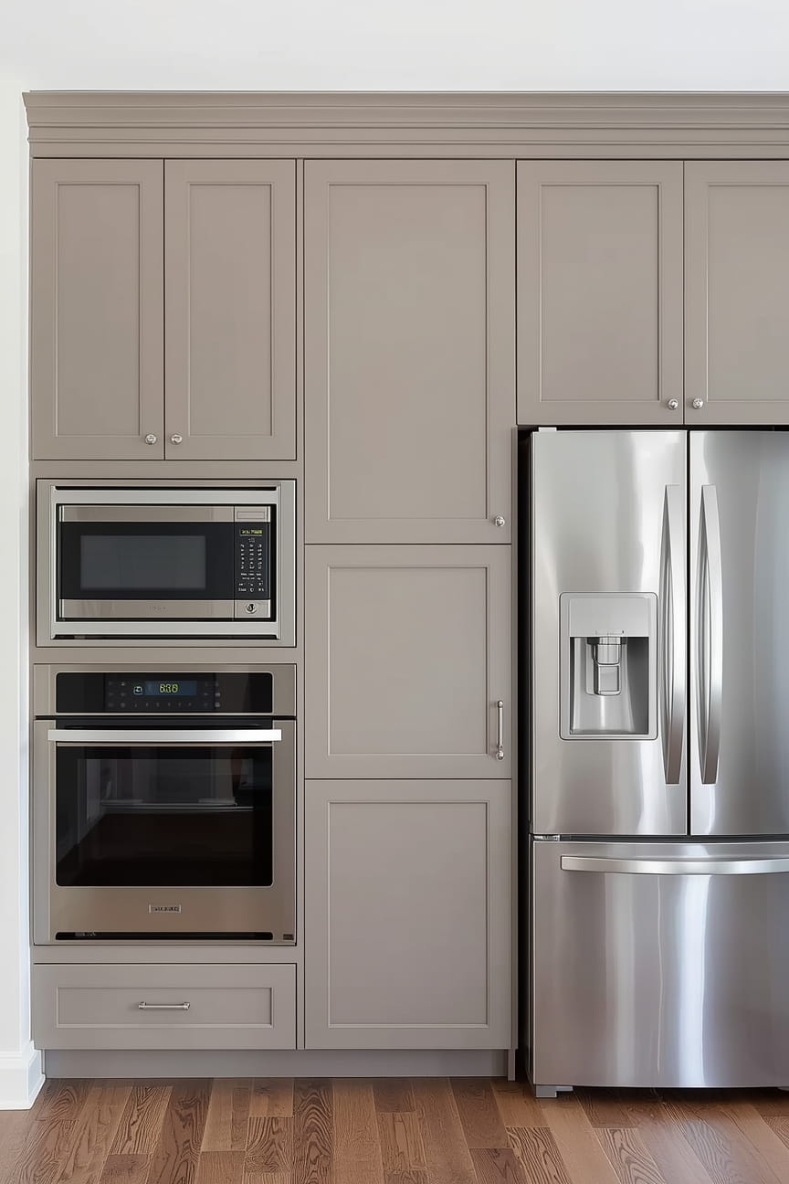 Pantry-Focused Floor-to-Ceiling Cabinets