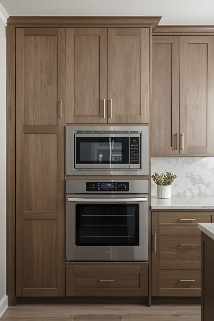 Pull-Out Shelves and Pantry Sections