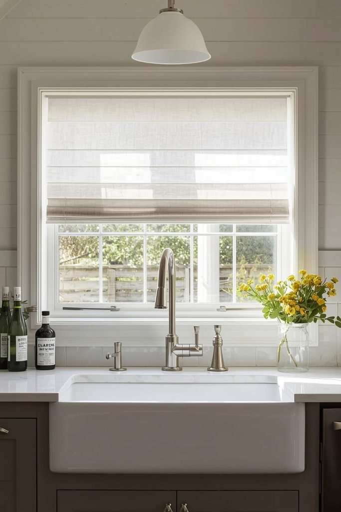 Venetian Blinds Kitchen Window Style