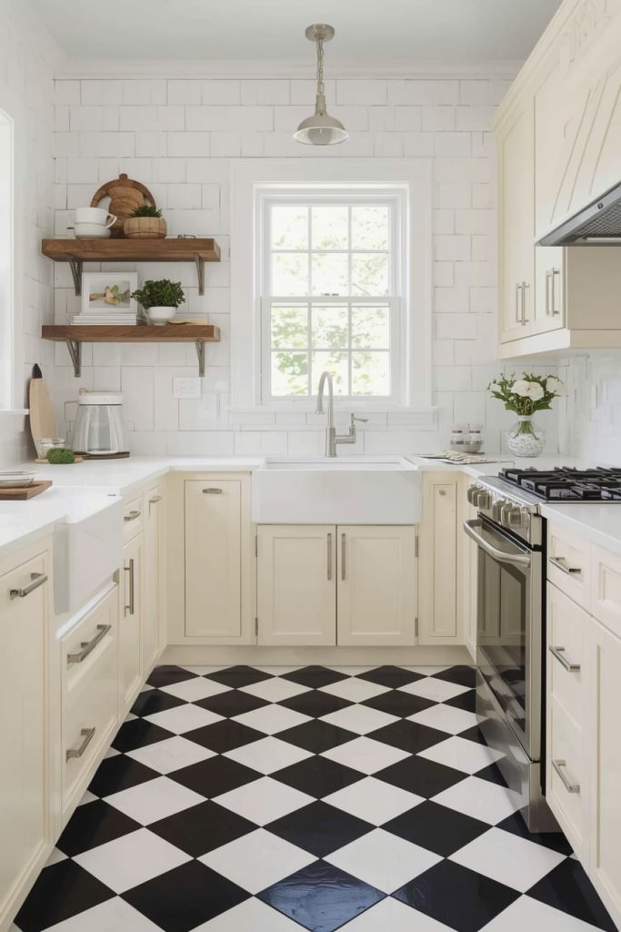 Waterproof Linoleum Kitchen Flooring for Busy Households