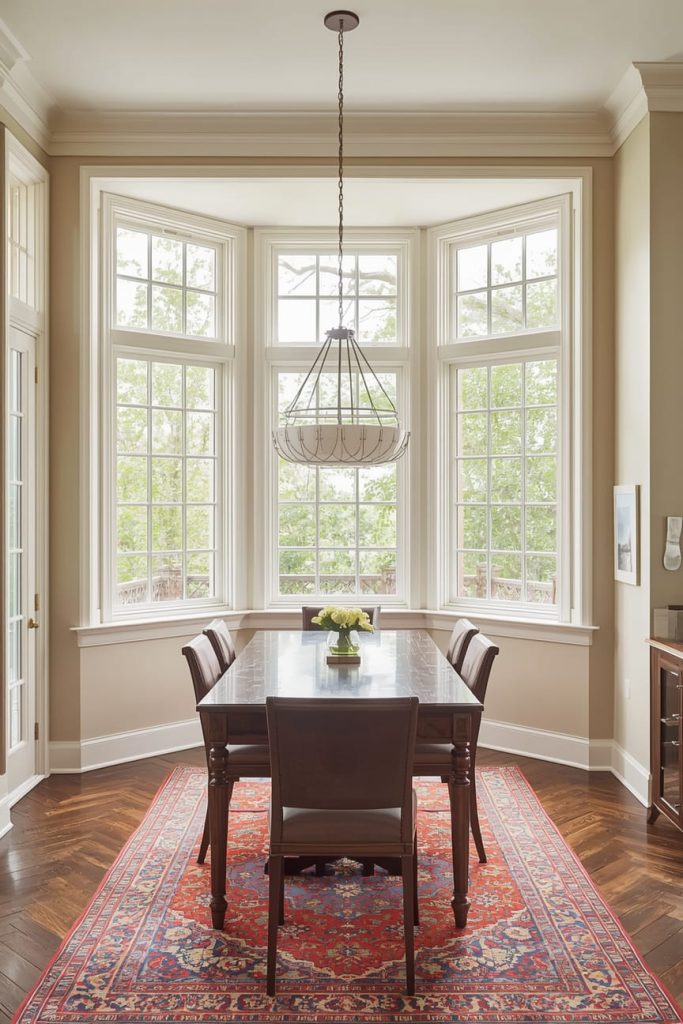 Bay Window Extension in Kitchen Remodels