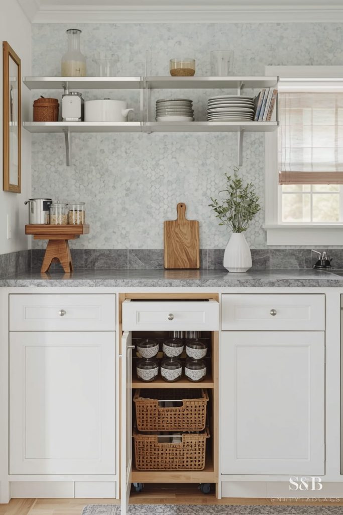 Corner Kitchen Storage Ideas to Eliminate Dead Space