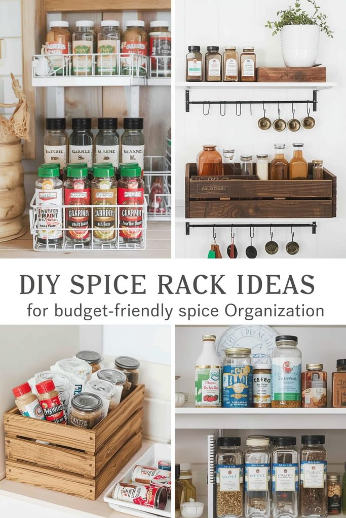 DIY Spice Rack Ideas for Budget-Friendly Spice Organization