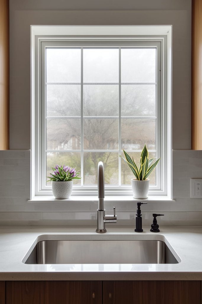 Farmhouse Kitchen Window Over Sink
