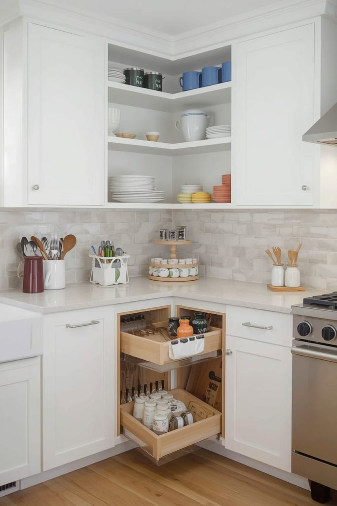 Install Hanging Kitchen Storage Ideas to Free Countertops