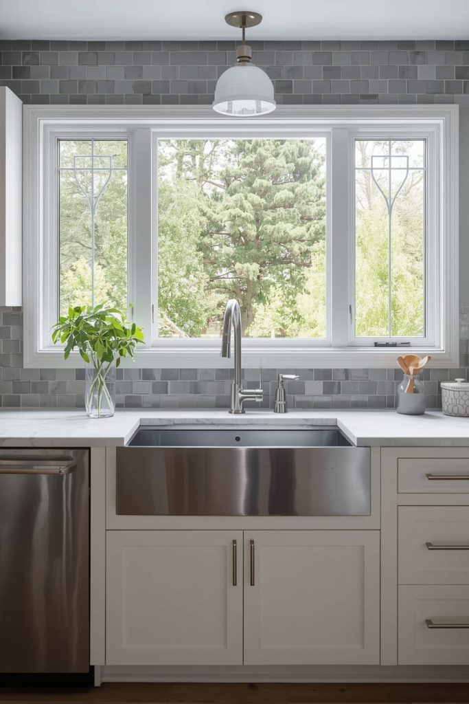 Long Kitchen Window Backsplash Ideas That Break the Rules