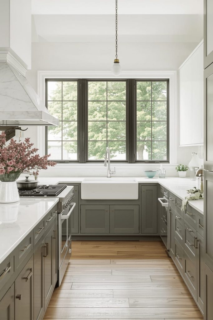 Long Kitchen Window Ideas Over Sink for a Bright, Open Feel