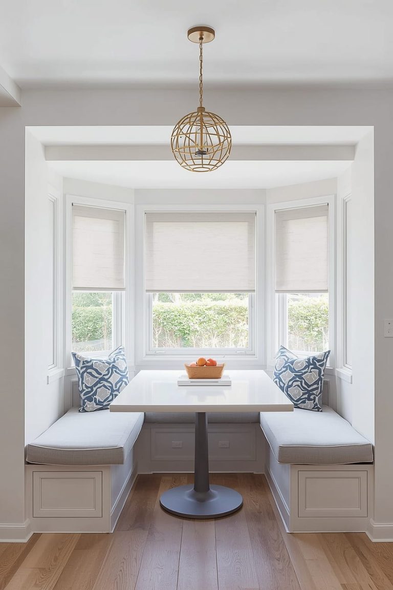14 Kitchen Bay Window Ideas for Seating, Storage & Style