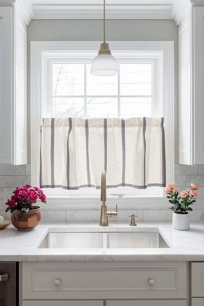  Moisture-Resistant Curtains for Kitchen Windows Over Sink