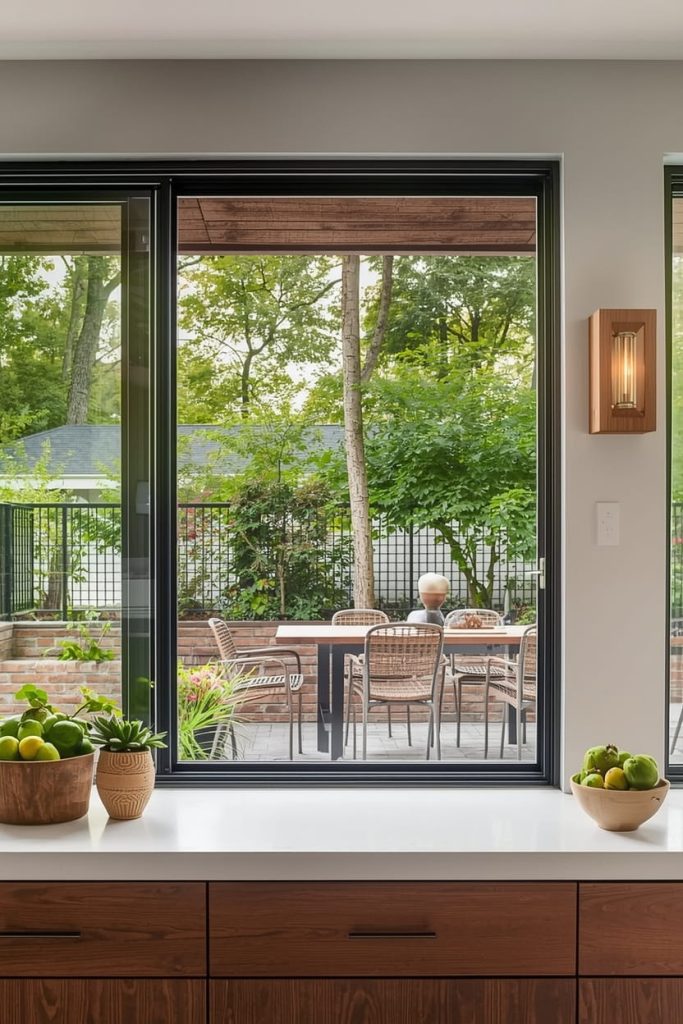 Open Kitchen Window Bar Ideas for Casual Seating