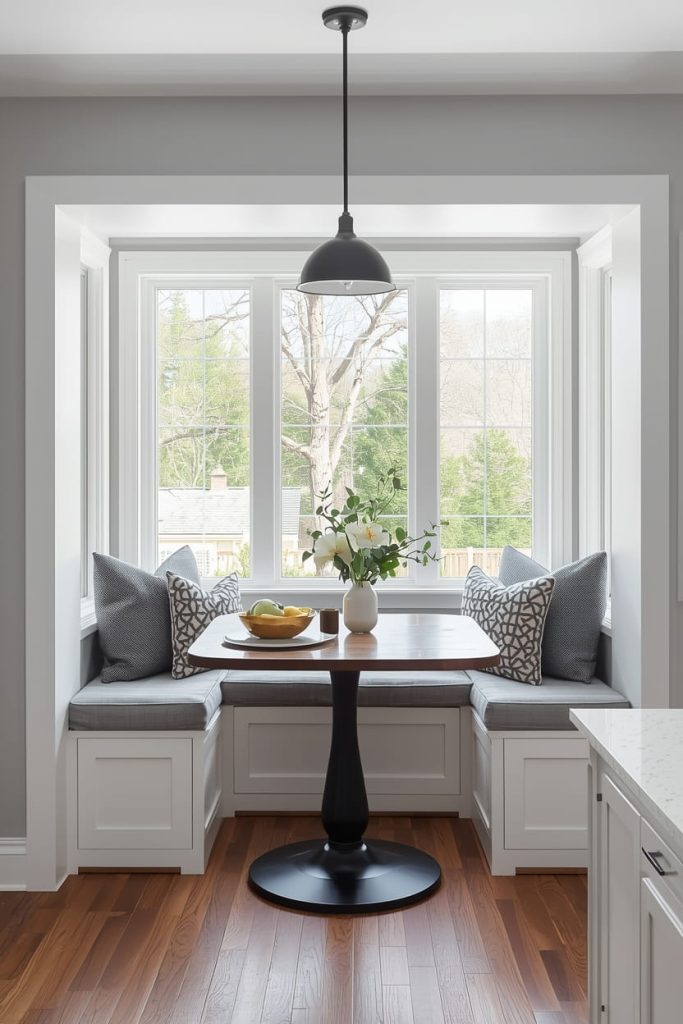 Open Kitchen Window to Living Room for an Open-Concept Feel