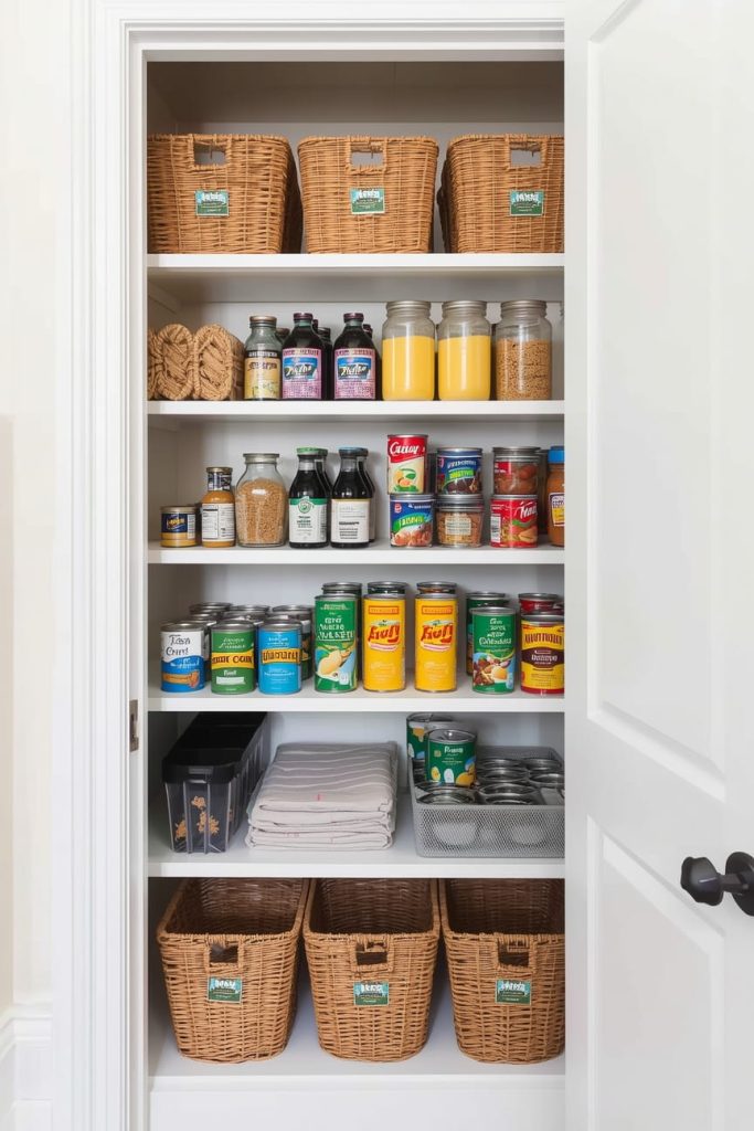Space-Saving Pantry Shelving for Ultra-Small Pantries