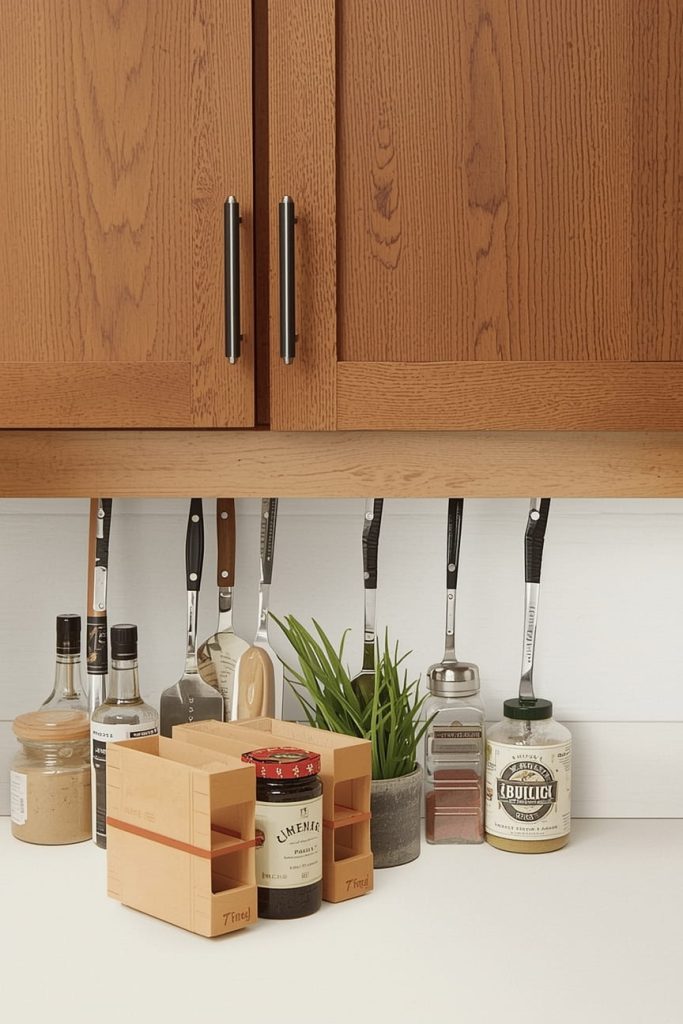  Under Cabinet Spice Storage for Small Kitchens